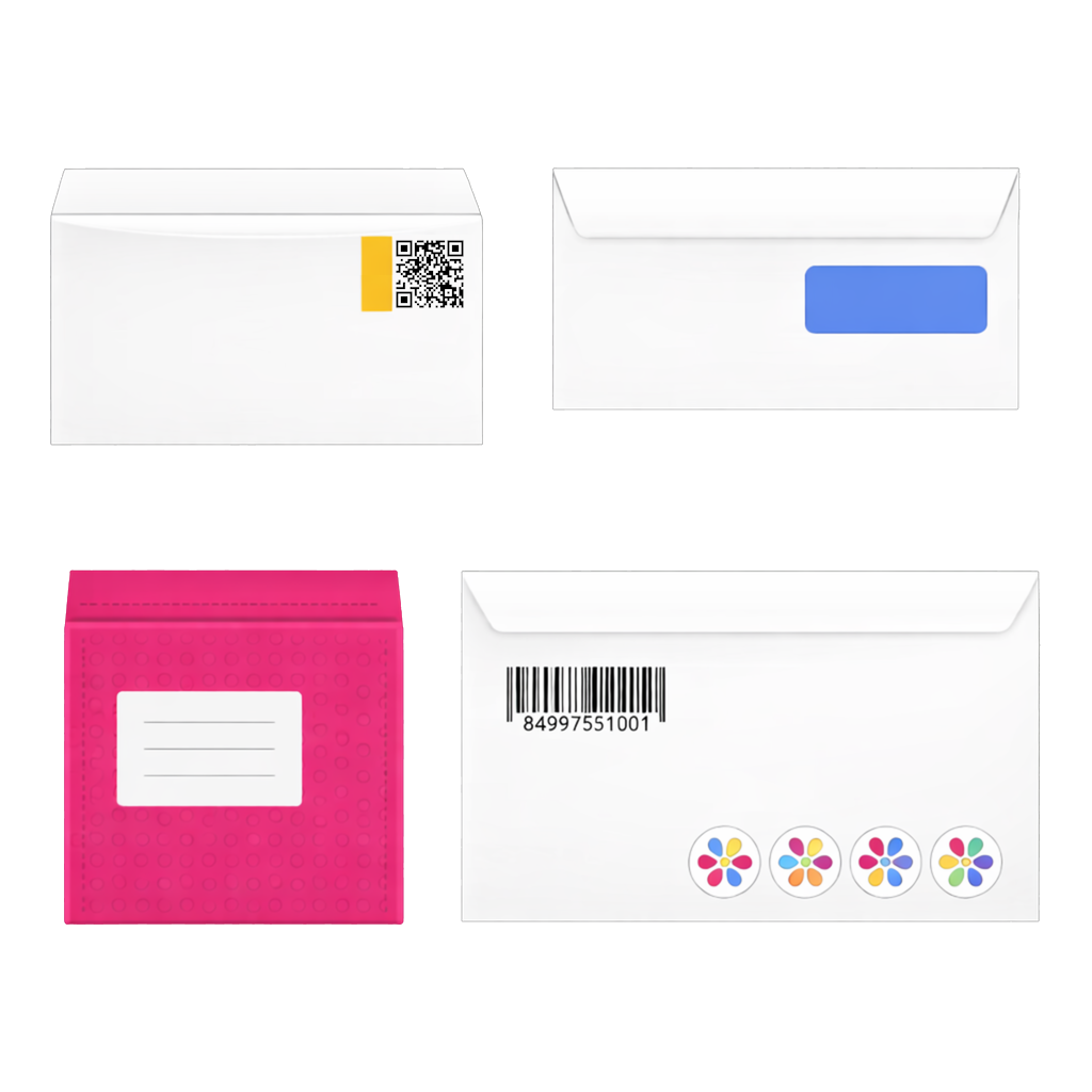 печать конвертов с логотипом